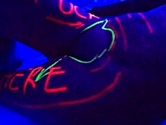 Our EXPERIMENT With ULTRAVIOLET LIGHT Turns Into HANDJOB FUN With COUGAR