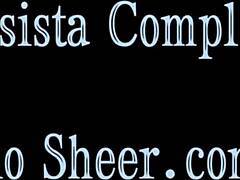 taking milk from cock in submissive bbw ass worship