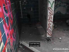 Public encounter leaves Candy Alexa cum-glazed after intense session with random date StevenShame.