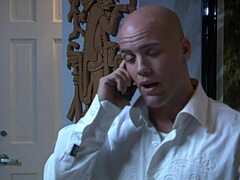 Hey, that bald guy is screwing this small-titted brunette babe in vintage style, right?