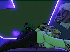 Oh wow, Viper is totally fucking Candy and her demi-human kittens, it's wild 😈