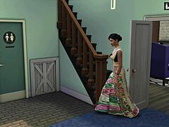 Brother rips apart sister's pussy in rough cheating wife fuck session with huge cock