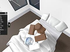 enjoying a casual encounter with a random beauty in condo roblox 02