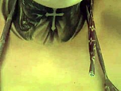 Amateur With Natural Tits Gets Wet Pussy Dripping Down Legs During Outdoor Gym Training