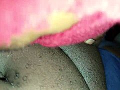 Someone casually describes the process of sucking fresh juice out from ripe fruit in detail