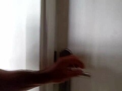 padrastro interrupts my work just to spill his cum on my pink pajamas during homemade sex