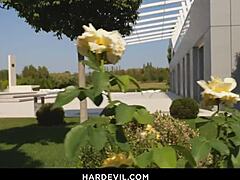 Monster cock deepthroat blowjob from redhead in hospital