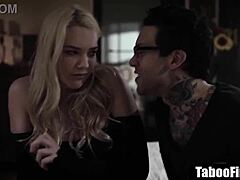 why does this 18yo blonde have to fuck her stalker with no choice?