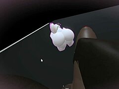 oh man, check out me jerking this monster big black cock right in front of that cheating prostitute until facial cumshot