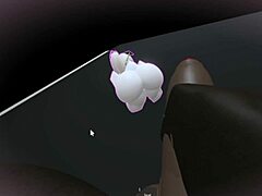 oh man, check out me jerking this monster big black cock right in front of that cheating prostitute until facial cumshot