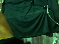 this pinay busty milf climbed on top for a wild reverse cowgirl ride that left everyone breathless.