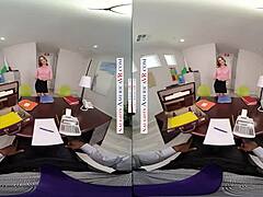 Kenzie gets naughty at the office, sucking and fucking you in POV style