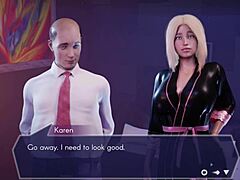 Raw Cuckold Simulator Gameplay With Bisexual Action And Monster Cock