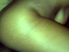 Watch this freaky petite midget ride my cock doggystyle until I cum on her tight ebony ass.