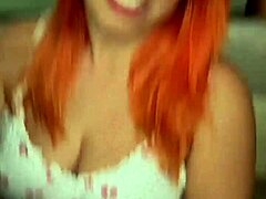 i hooked up with my friend's cute redhead wife while he works