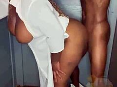 19 Year Old Dre My Next-door Neighbor Sneaked Out to Fuck Me with Big Black Cock One Night