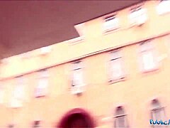 public agent encounters hot model prospect for underground session with intriguing outdoor elements