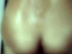 hot bath scene features latina teen with big tits giving blowjob to big cock. it ends in interracial cum on face and swallow