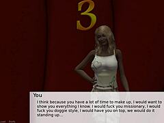 Playing a Game to Fuck the Shaved Pussy of a Hot Pornstar