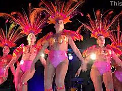 Sambão 2022 Features Big Ass In Tight Stockings And Pantyhose