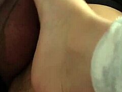 Latina Beauty Delivers Sensual Footjob With Her Pretty Feet