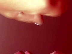 Hey, check out this wild Japanese blowjob close-up that's like a total porn story unfolding right there