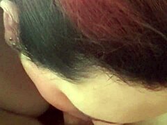 Mtf Asian Redhead Shemale Impregnablelexa Sucks Wolfdaddy901 Dick Deepthroat and Rides Cowgirl for Bareback Anal Creampie