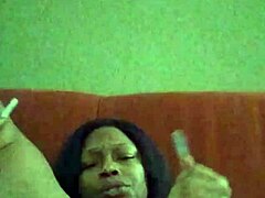 Making myself feel creamy and smooth in a relaxing way.