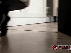 Terra Mizu teases her body after removing shoes, but what happens next in this solo session?