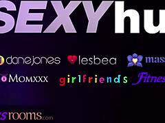 Fitness Rooms - Muscular Babe Gets Asshole Stretched in Gym with Doggystyle Anal