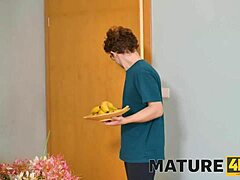 is this mature blonde milf in stockings the perfect fantasy mother-in-law?