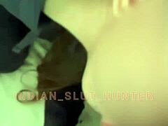 oh god, this beautiful horny indian teen slut is moaning so loud while sucking my dick and i humiliate her with deep throat and handjob perfection