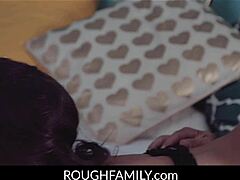 Roughfamily Scene Shows Kissing Little 18+ Stepsis in Sweet Cunt with Brooklyn Gray and Derrick Pierce