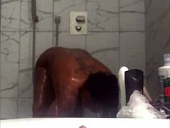 Amateur Captures Personal Shower Time at Home
