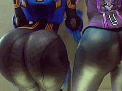 double bounce with that big ass shaking wildly! can you handle the intense rebound action on those curves?!