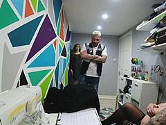 Hey, check out Lola Eastking as this shoplifting slut in a milf roleplay with big natural tits and dirty talk.