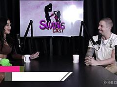 i'm like totally hooked on this compilado with alem�o and lexi mallet in that swing cast thing with tifany rocha. watch it on sheer red for all the group massage and submissive bdsm vibes