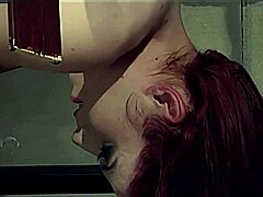 Redhead Endures Intense Bound Spanking And Deep Mouth Fucking From Her Dominant Master In Strict Rope Bondage.