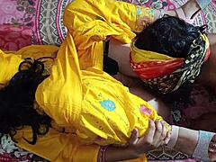 Desi Bhabhi Ki Chudai Gandi Baatein Hindi Audio! Maid Bride In First Time Wedding Sex With Dirty Talk.