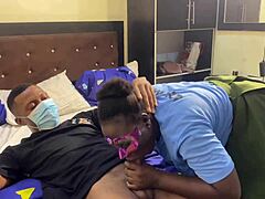 Naughty Students In Uniforms Offer Favors To Boost Exam Scores At Principal's House Pt1