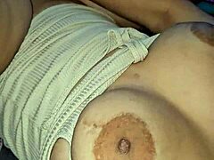 masturbating with dildo in front of friend turns her on for hot milf anal creampie