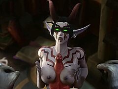 Wow PMV Features Big Ol Titties In Cartoon Style With Boobs And Music