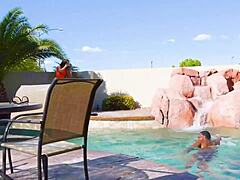 Helena Price Enjoys Anal By The Pool With Rome Leading To Spermed Finish