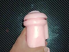 Kissy Gives Blowjob Then Fucks With Creampie On Desk In Close-Up Deepthroat Action