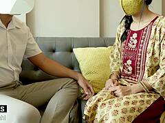 Indian teen maid saanvi bahl handled office tasks until her boss roughly took her! What a wild encounter!