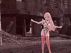 Megurine Luka Depression Of Cybernetics Project Diva Nude Mod Bondage