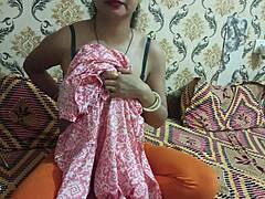 In a steamy roleplay, the stepmom gets convinced to join as girlfriend while her boyfriend pounds her big ass hard