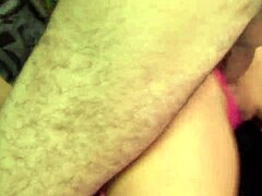 Blonde milf Mel Rook gets facial cumshot in stockings and heels