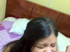 Oh man, that pregnant Brazilian hooker let a fan fill her back and pussy with loads of cum