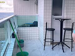 I Hired This Maid And She's So Naughty In Mini Shorts Making Me Wild!